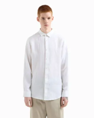 Chemise lin Armani Exchange : l'essentiel raffiné chez Urban Chic à Dieppe en Seine-Maritime