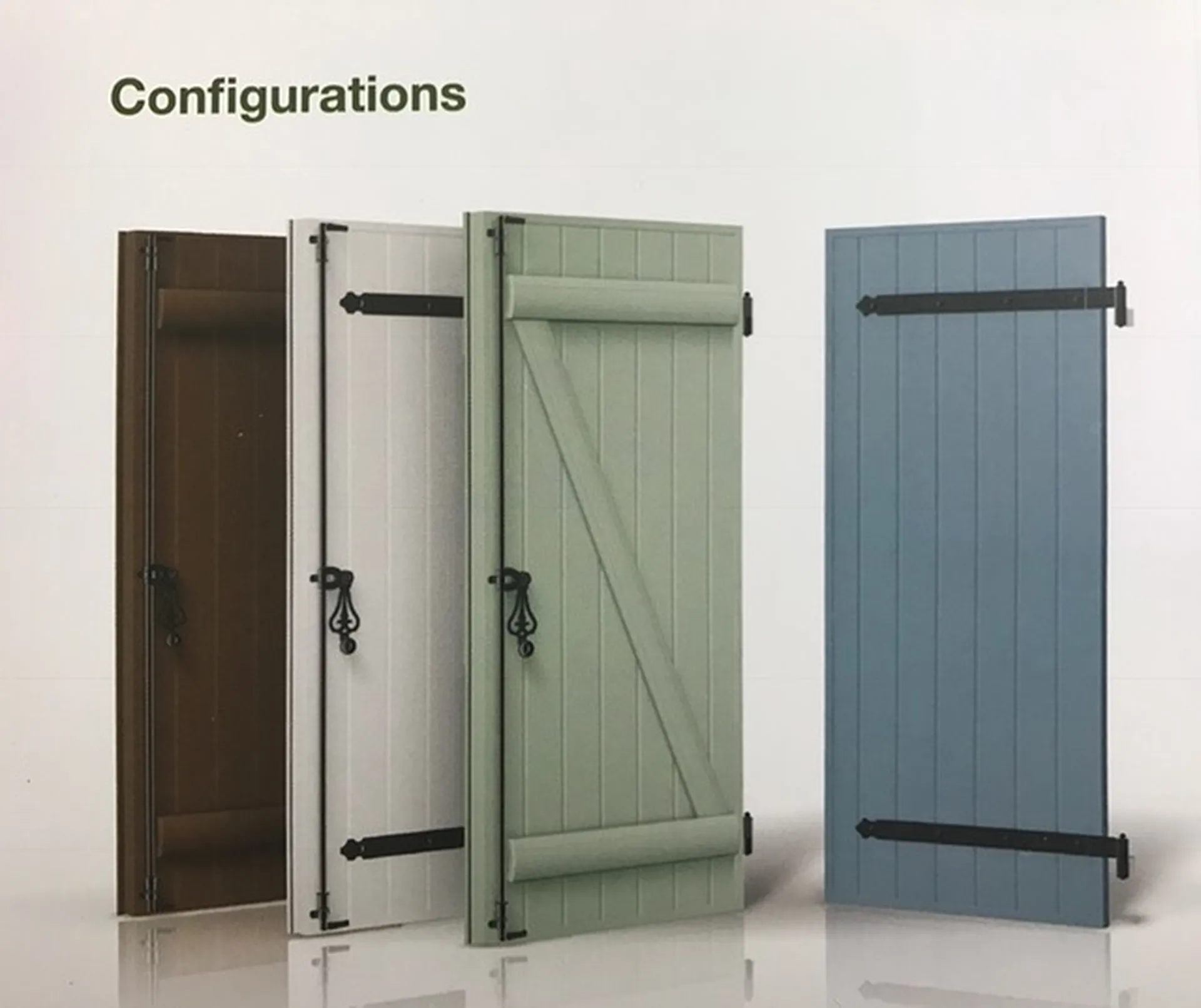 Les configurations des volets battants en aluminium à Aix en Provence