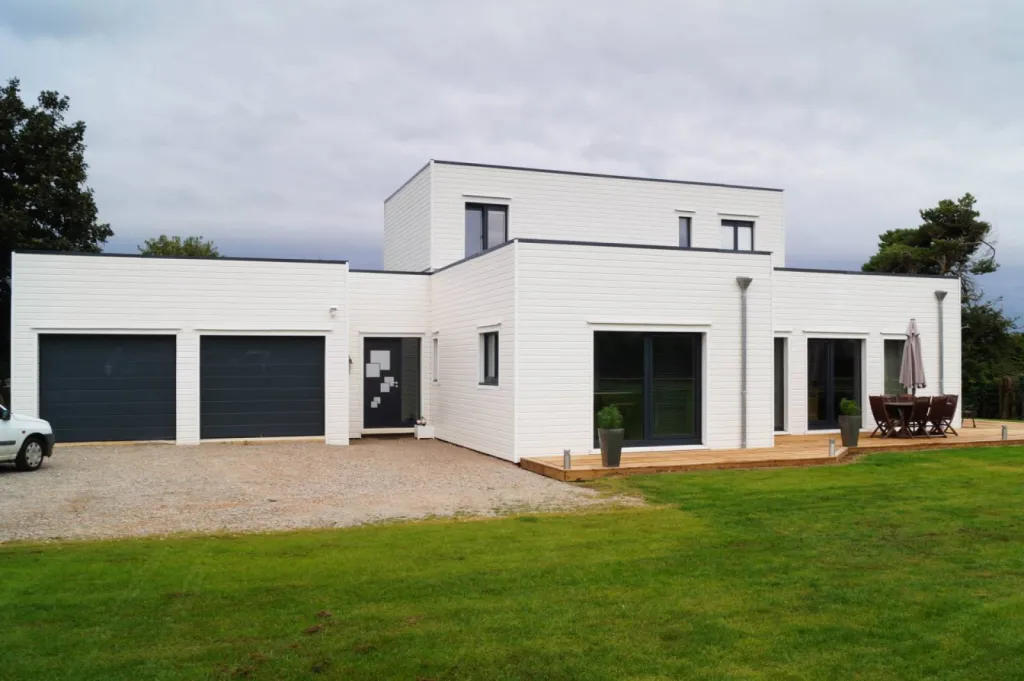 Honnet Construction maison moderne en ossature bois à Yerville proche Yvetot en Seine Maritime 76