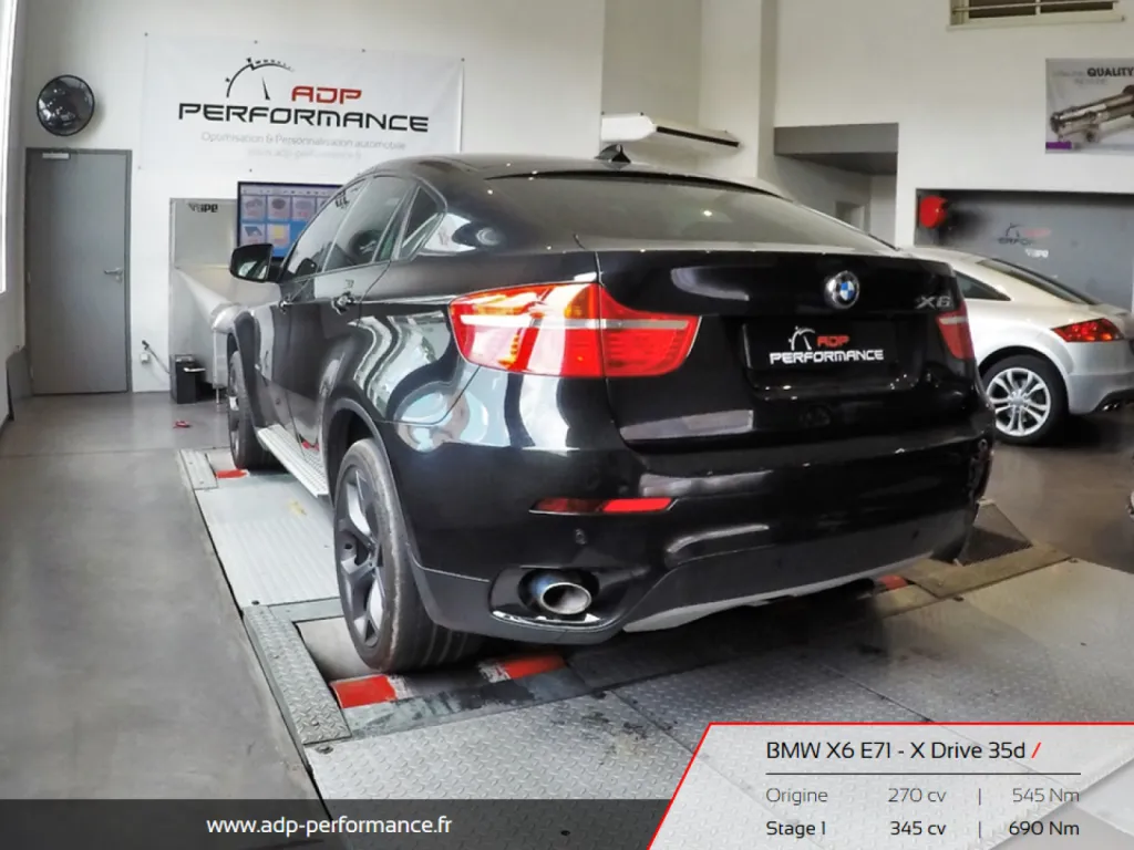 Reprogrammation moteur Cannes - BMW X6 35d ADP Performance