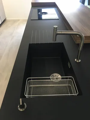 plan de travail avec cuve sous plan