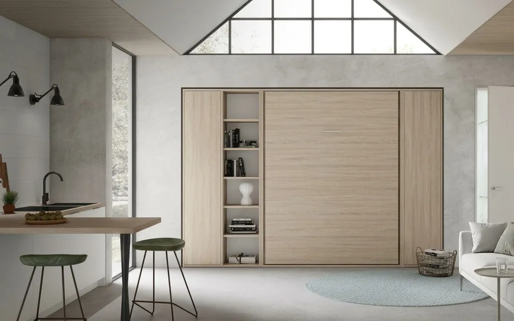 Agrandissez l'espace de votre intérieur en optant pour l'installation d'un lit escamotable vertical confortable de 140x200 ou 160x200 à Marseille