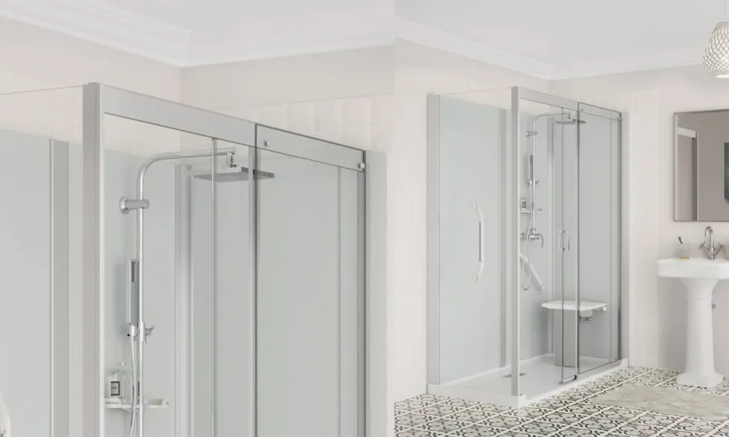 Remplacement baignoire par douche senior sécurisée Sorgues Vaucluse (84)