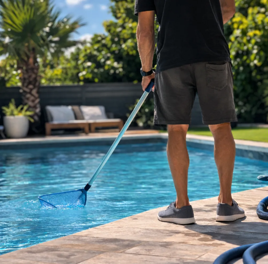 Entretien de piscines pour conserver une eau claire, un bassin propre et des équipements fonctionnels