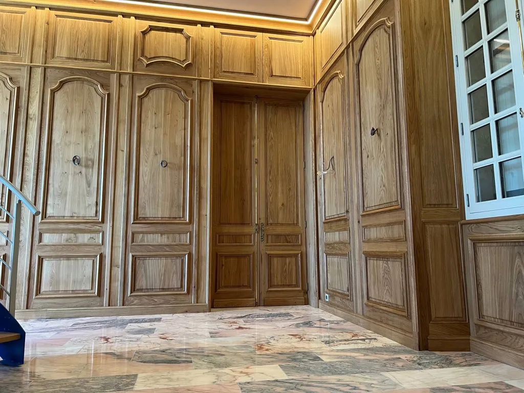 Habillages muraux en Chêne de Bourgogne huilé à Bordeaux