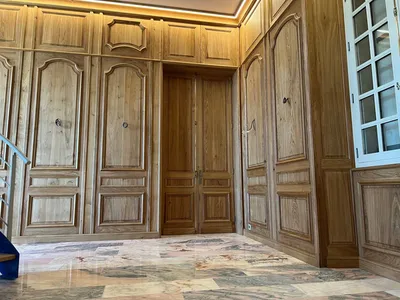 Habillages muraux en Chêne de Bourgogne huilé à Bordeaux