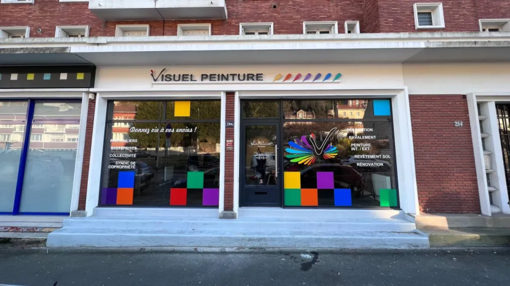 Visuel Peinture: entreprise de ravalement, peinture et pose de revêtement de sol sur Le Havre en Seine Maritime