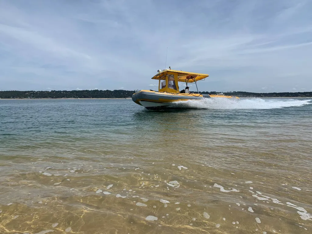 Balade en speed boat sur le bassin d'Arcachon 