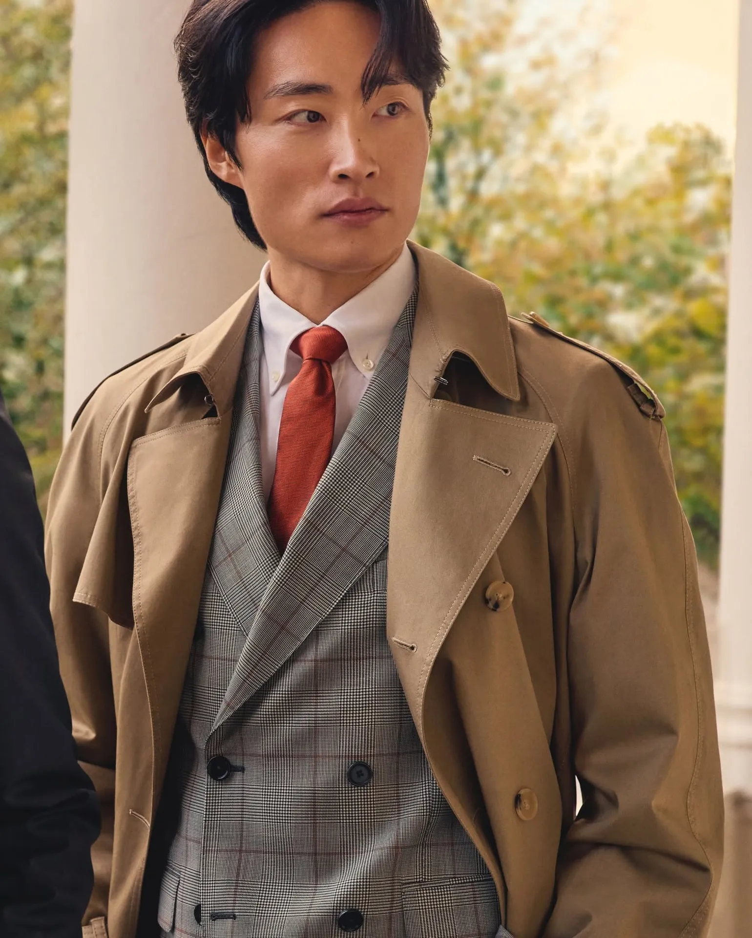 costume manteau sur mesure scabal style anglais business carat tailleur paris versailles saint germain en laye yvelines