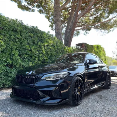 Protection carrosserie BMW M2 CS neuve traitement céramique et film de protection à Monaco près de Nice.