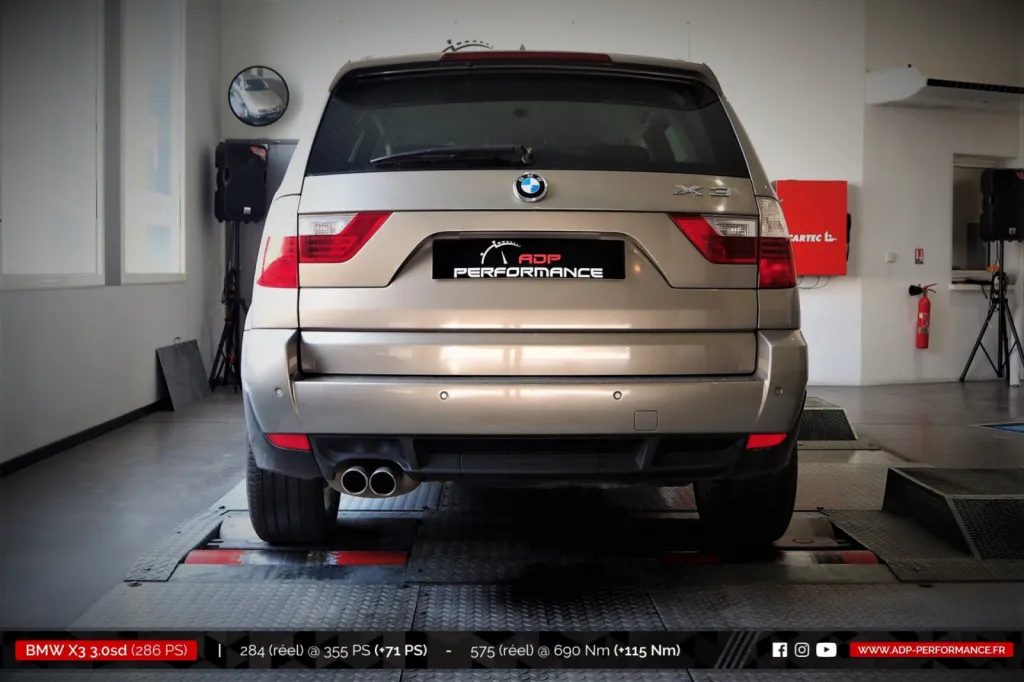 Reprogrammation moteur Cabries - BMW X3 3.0sd 286cv - ADP Performance