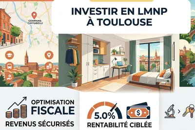 Investir en LMNP à Toulouse Compans-Caffarelli : Guide et rentabilité studio étudiant