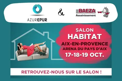 Assainissement et eau de pluie salon de l'habitat 
