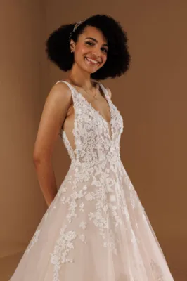 robe de mariée champêtre sur Marseille 