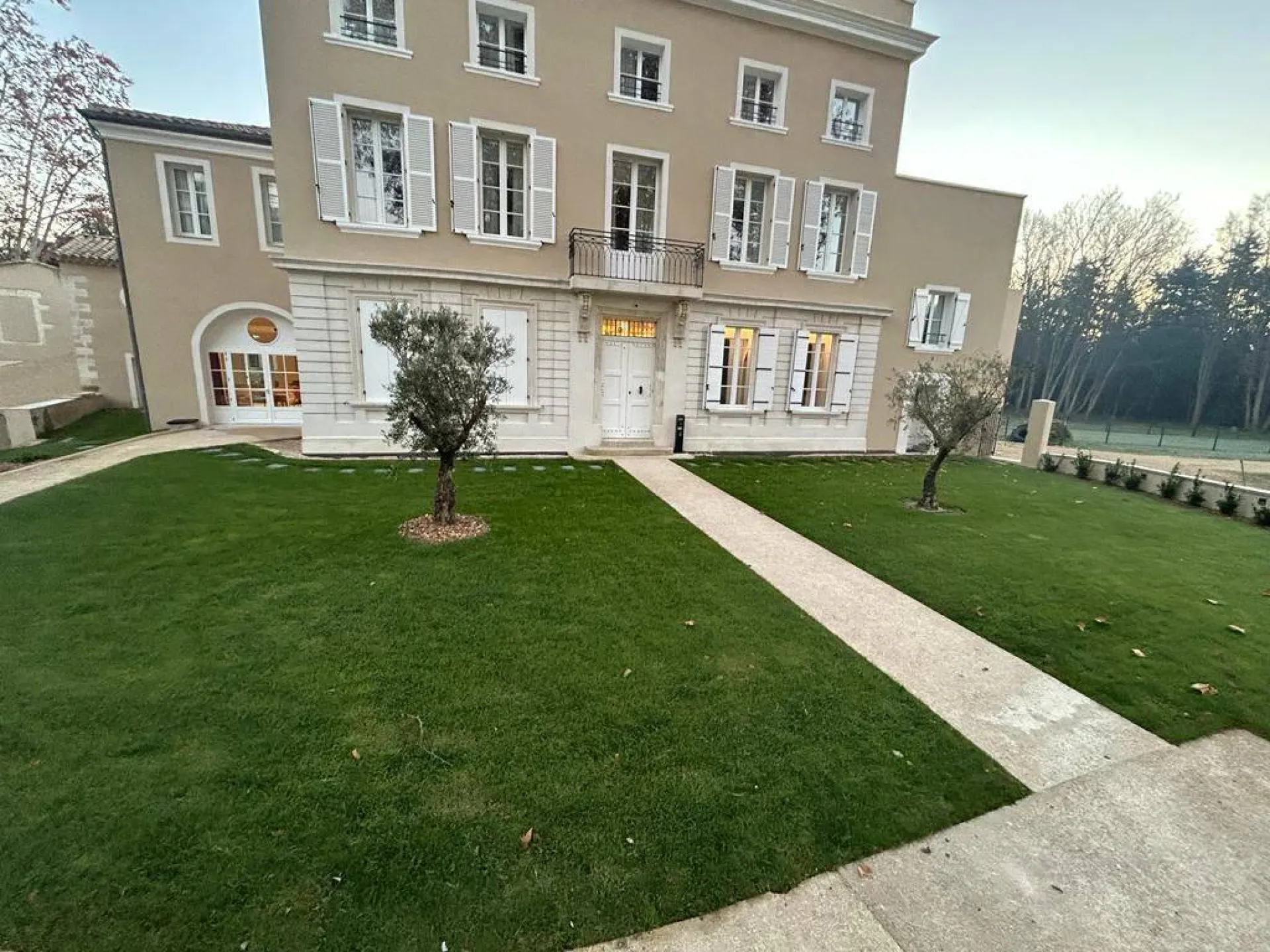 Rénovation du jardin du château de Linsolas à Villeneuve-lès-Avignon