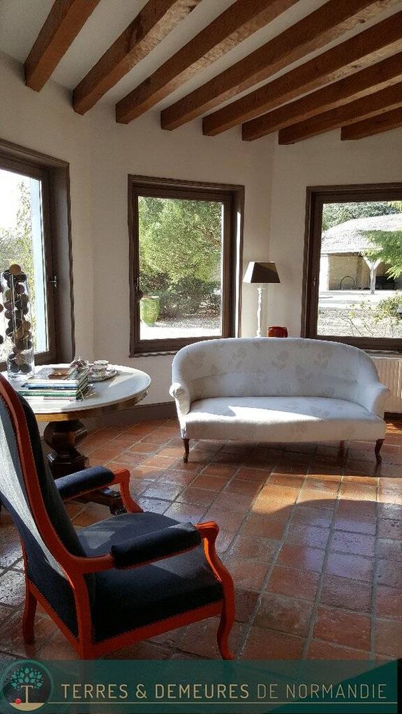 A acheter demeure de caractère avec dépendance proche Cormeilles 27260