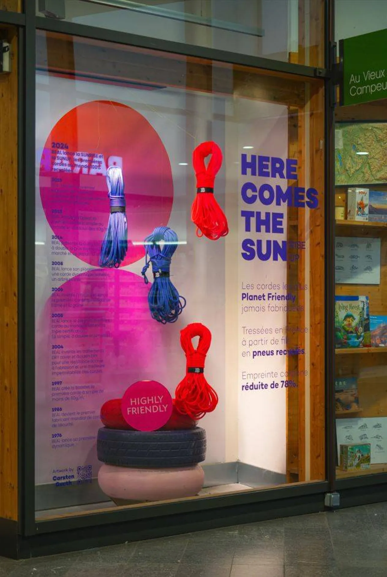 Expert en impression et pose de vitrines à Lyon Villeurbanne et ces alentours, pour BEAL