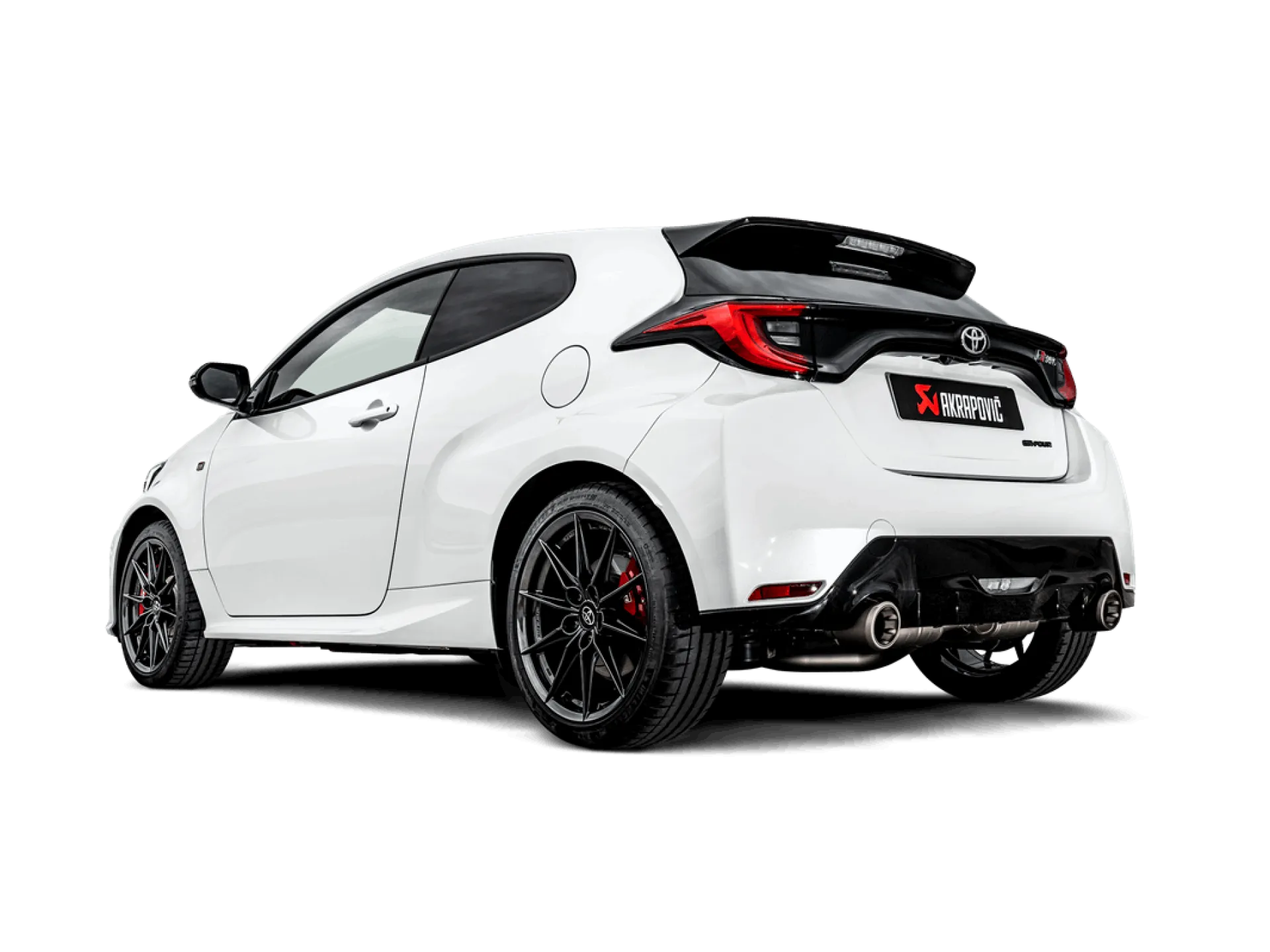 Catback Akrapovic Titanium Slip-on race Toyota Yaris GR 2021 | ADP Performance
