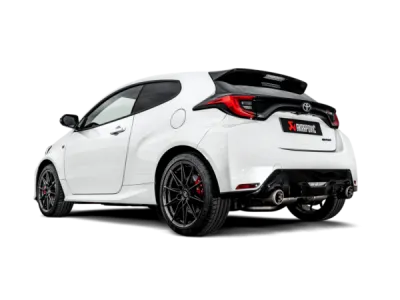 Catback Akrapovic Titanium Slip-on race Toyota Yaris GR 2021 | ADP Performance