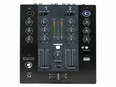 Table de mixage 2 pistes Bluetooth