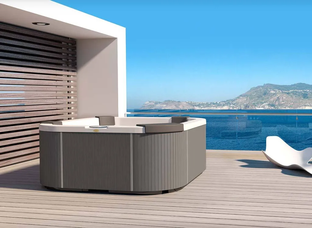 Spa Jacuzzi® Santorini Collection Design : le design avant-gardiste au service du bien-être