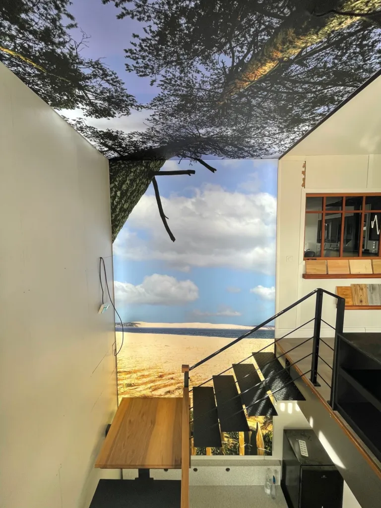  Plafond tendu et toile tendue rétro éclairée à Marcheprime