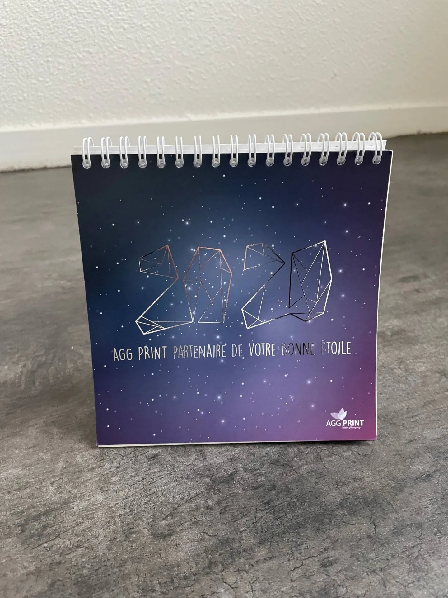 Impression de calendrier ou d'agenda