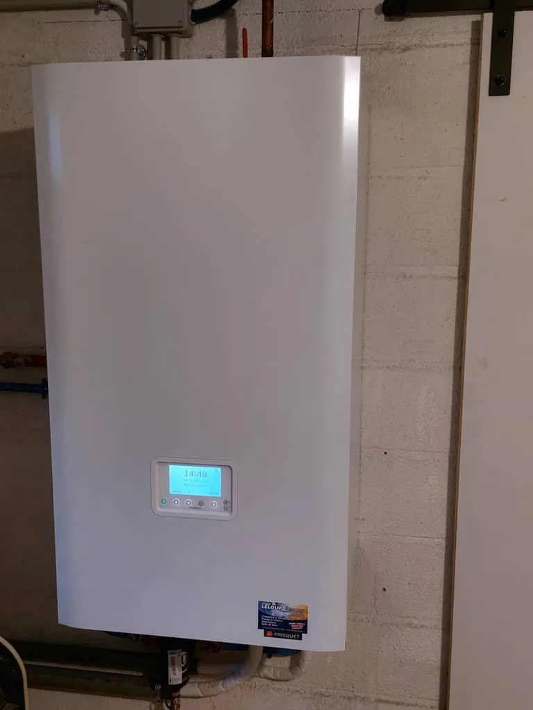 Remplacement d'une chaudière fioul par une pompe à chaleur air/eau à Petit-Caux