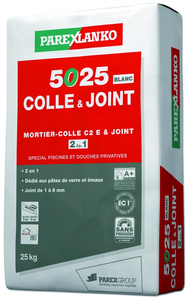 COLLE SPECIALE PISCINE ET SALLE DE BAIN 5025 colle et joint