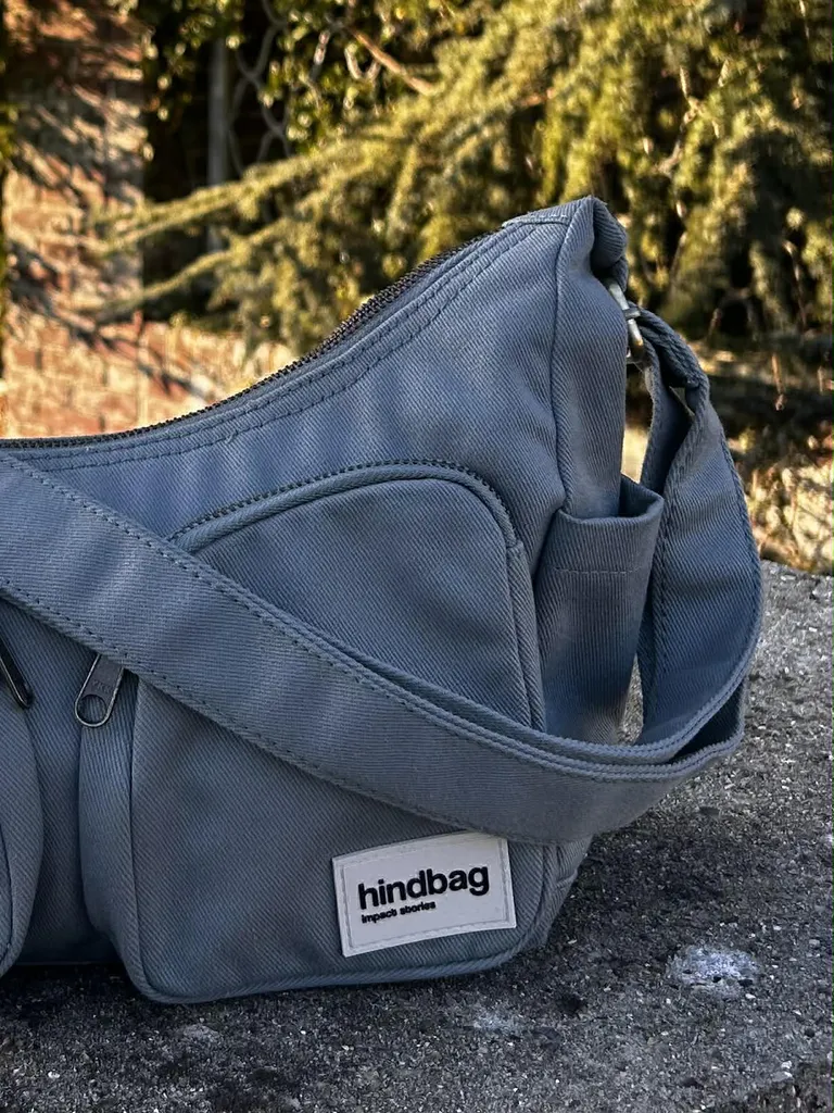 Sac Hindbag Emile coloris sauge disponible chez Evasion Eu