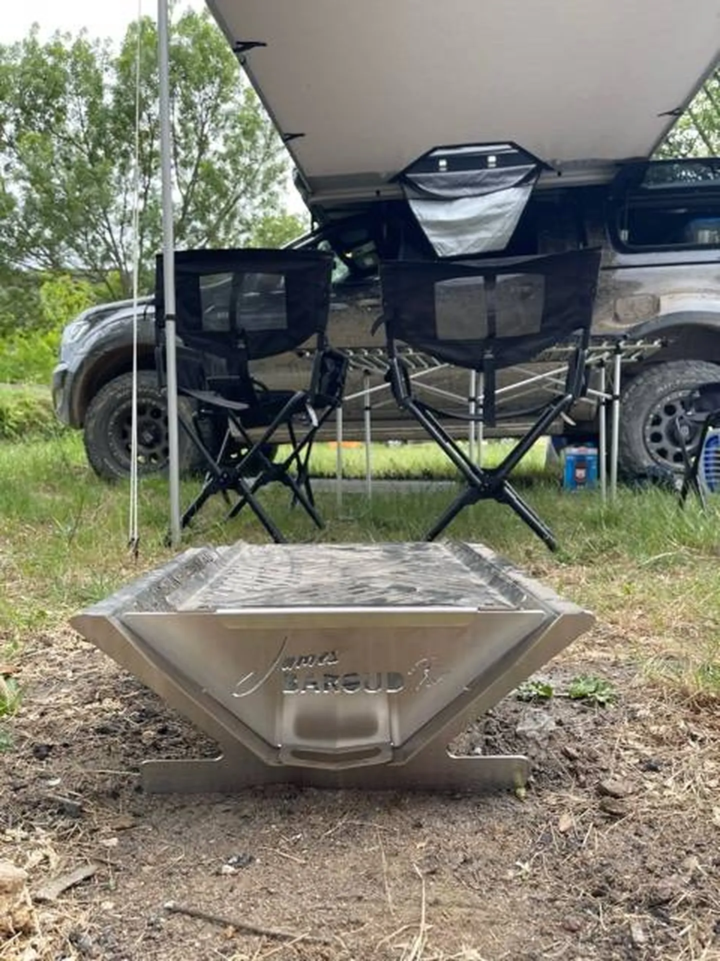 Acheter barbecue portable James Baroud pour 4X4 proche de Bordeaux en Gironde