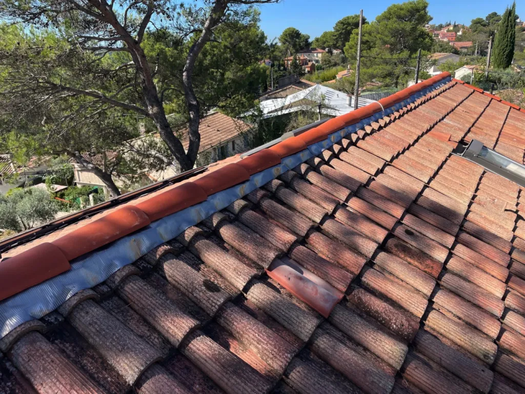 Réparation d’une toiture de Maison sur Martigues 13500
