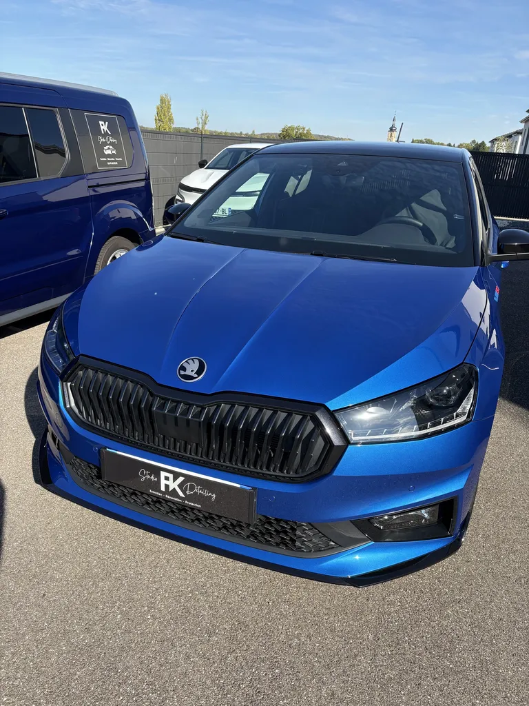 Skoda Fabia neuve protégée avec un film PPF Profilm