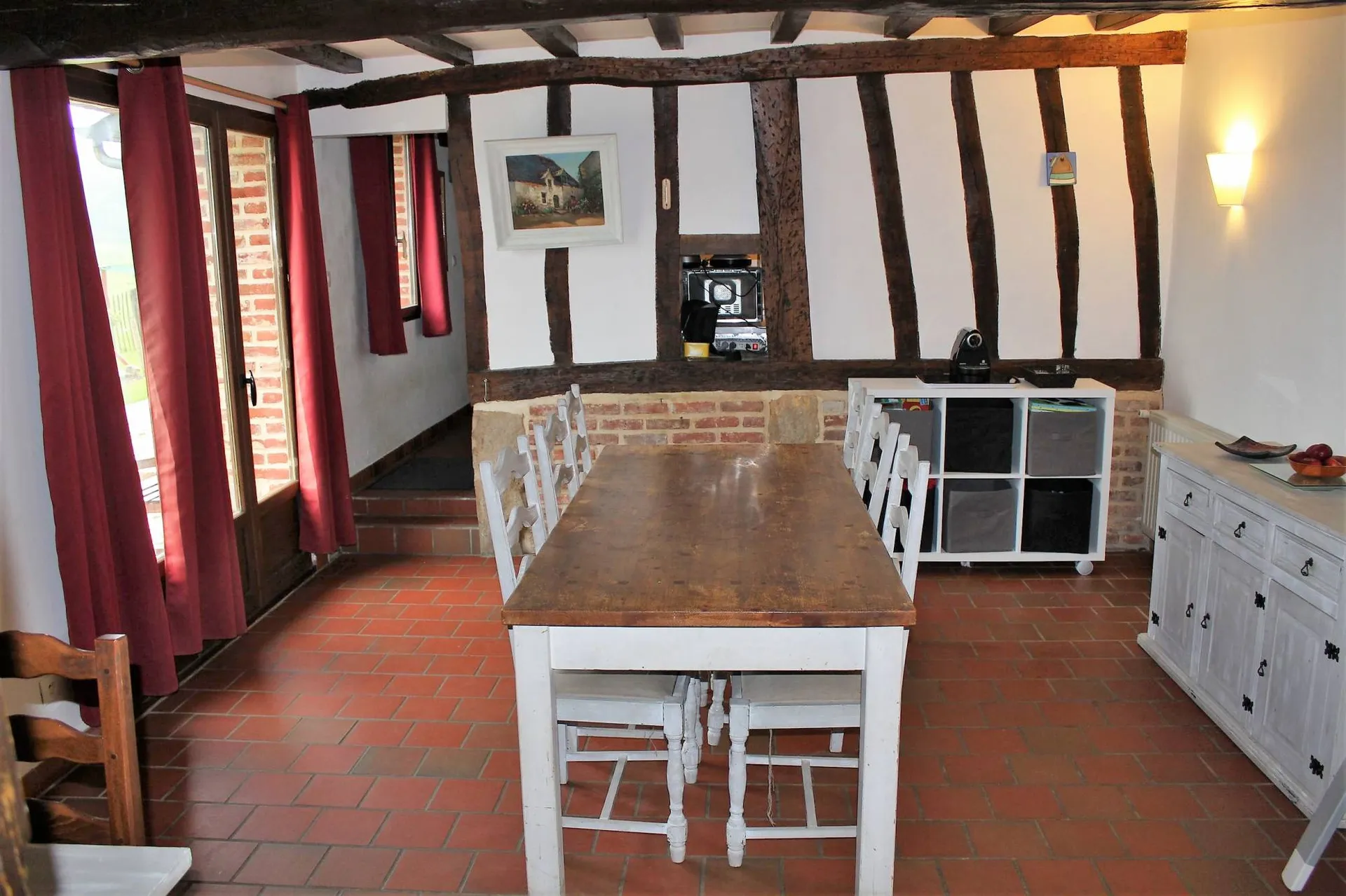 VENDU Longère Normande à l'orée de la forêt à 30 mn de la Mer et de Dieppe, en Normandie, proche d'un bourg tous commerces