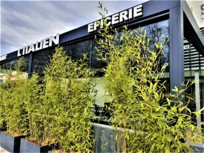 Restaurant l'Italien pergola climatique aix en provence 