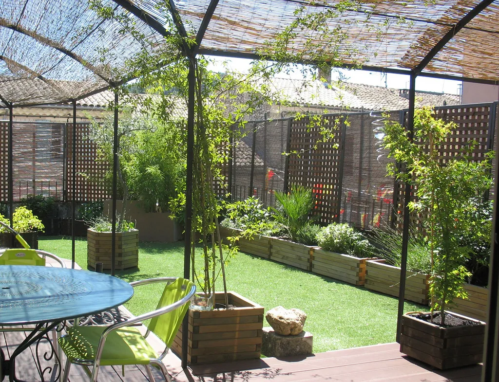 La terrasse de l'appartement à la vente