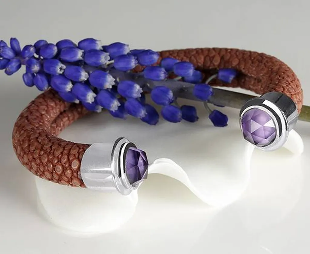 Collection bijoux en galuchat fait main Or Ligne La Teste Bassin d'Arcachon