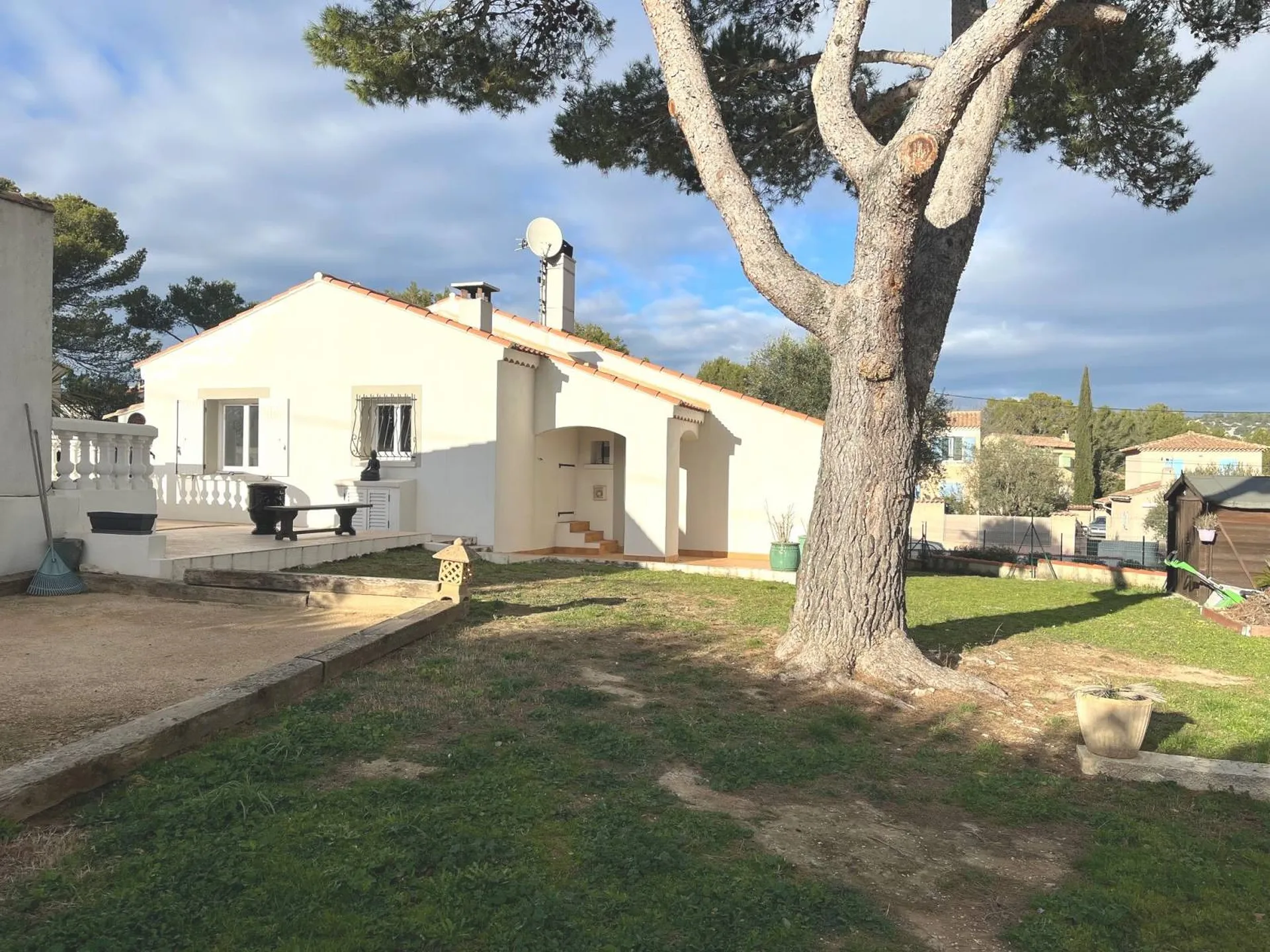 maison à vendre roquefort la bedoule plain pied