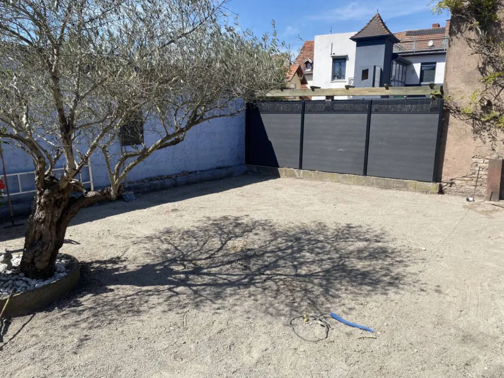 Rénovation d'une terrasse pour un restaurant à Hœnheim