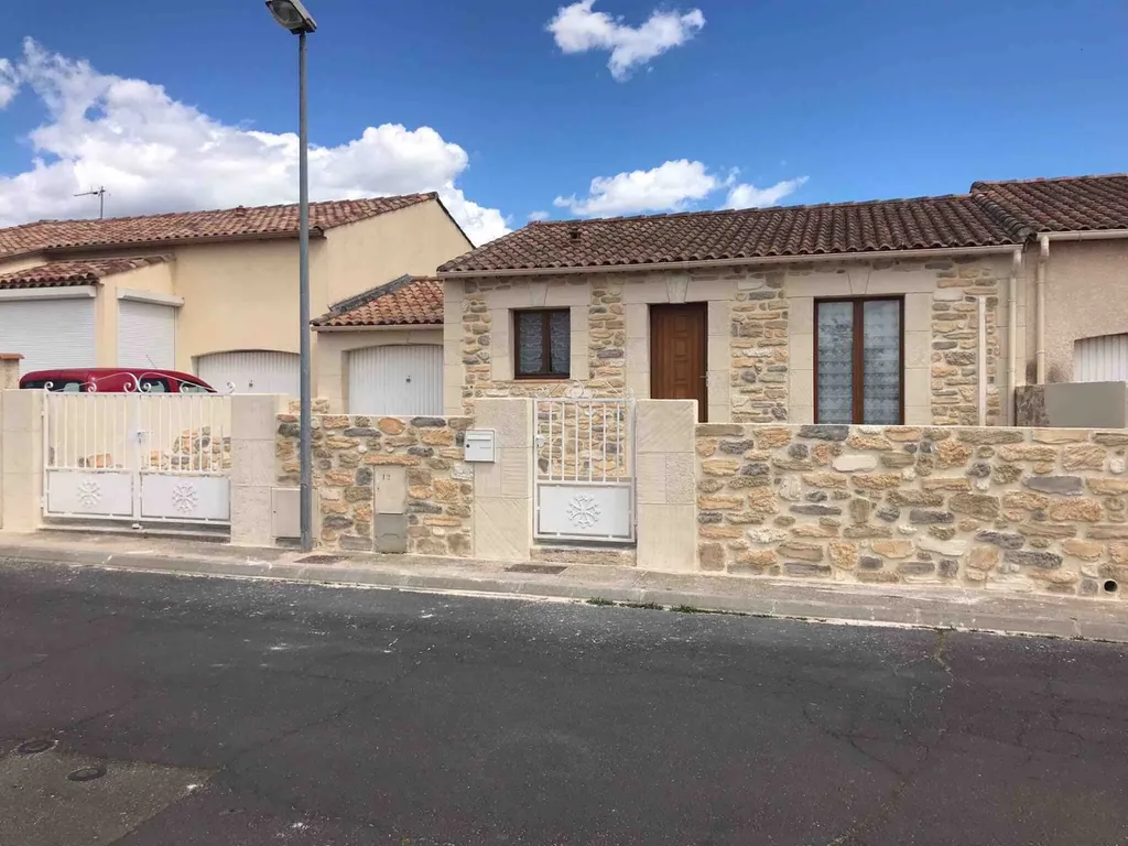 Rénovation d’une façade en pierre à Florensac proche d’Agde