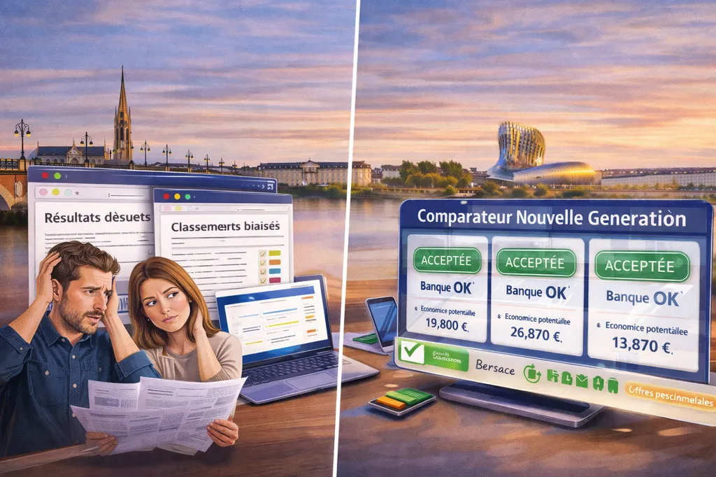 Comparateur assurance prêt à Bordeaux : trouvez la meilleure offre en 2 minutes