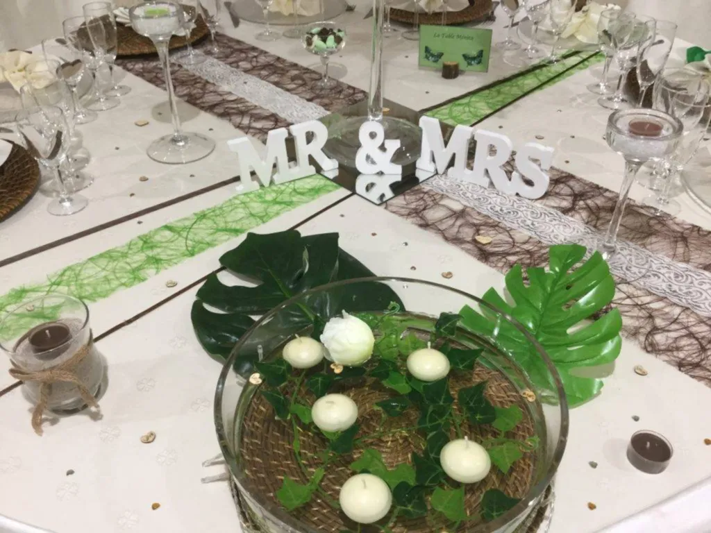 Location de salle Les salons de Laure idée déco mariage baptêmes Reception