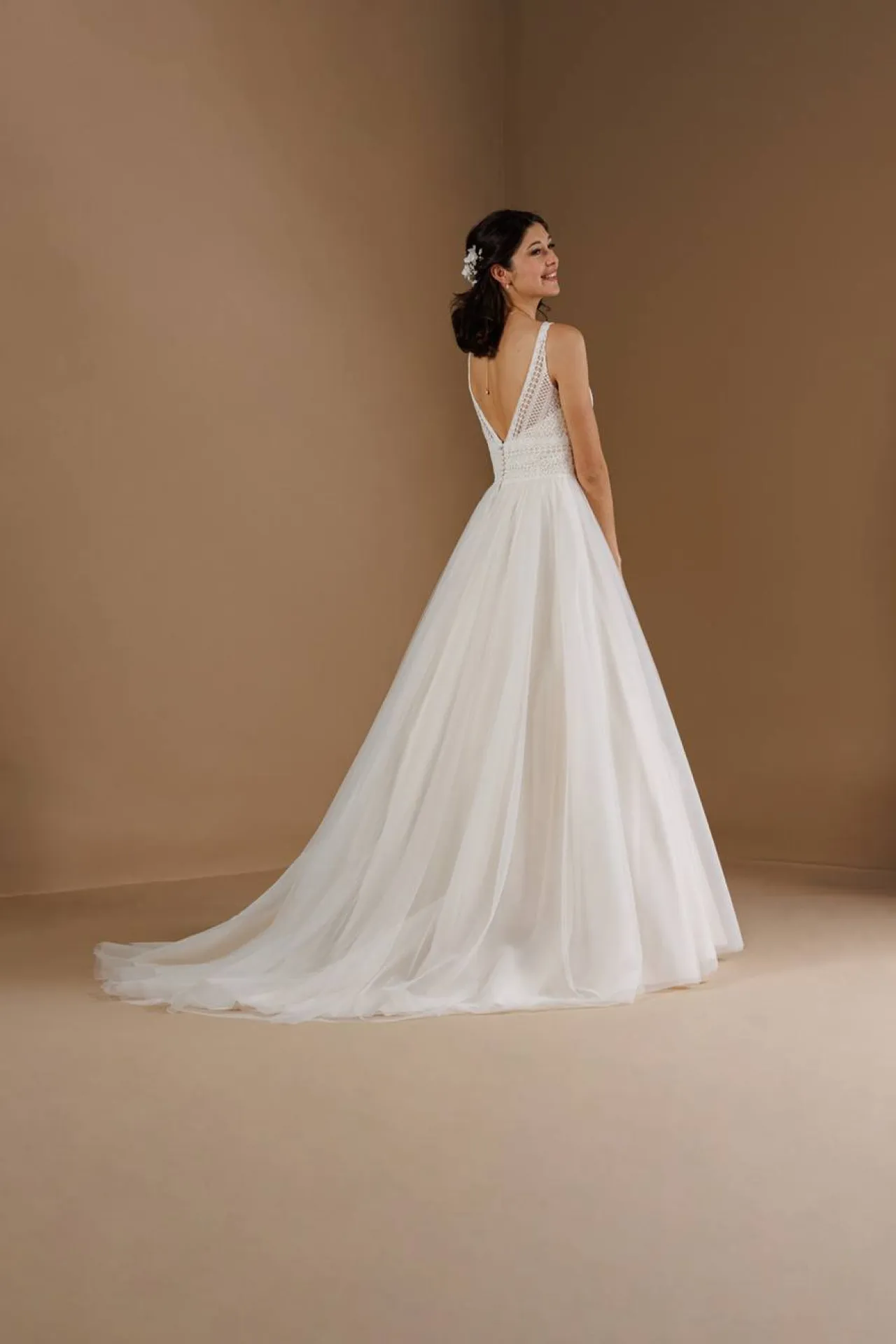 robe de mariée décolleté dos sur Marseille