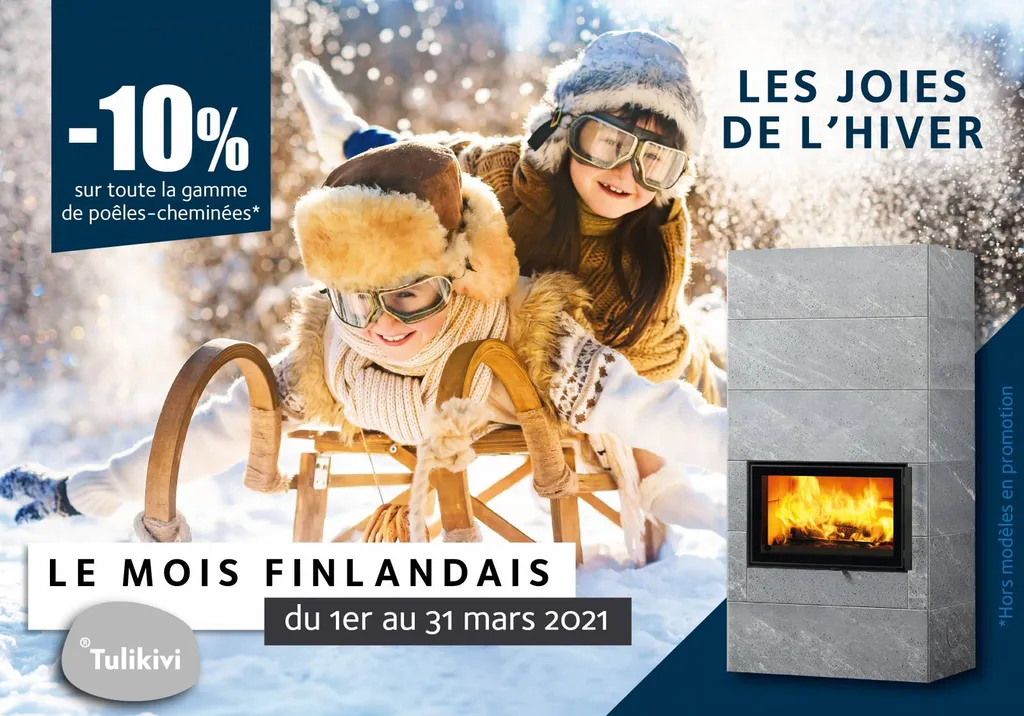 Mois Finlandais Tulikivi du 1er au 31 mars