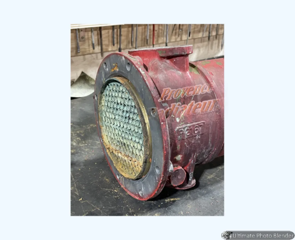 Révision d'échangeur de température cylindrique et son faisceau tubulaire en région PACA.