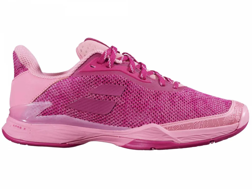 packshot chaussure babolat rose extérieur