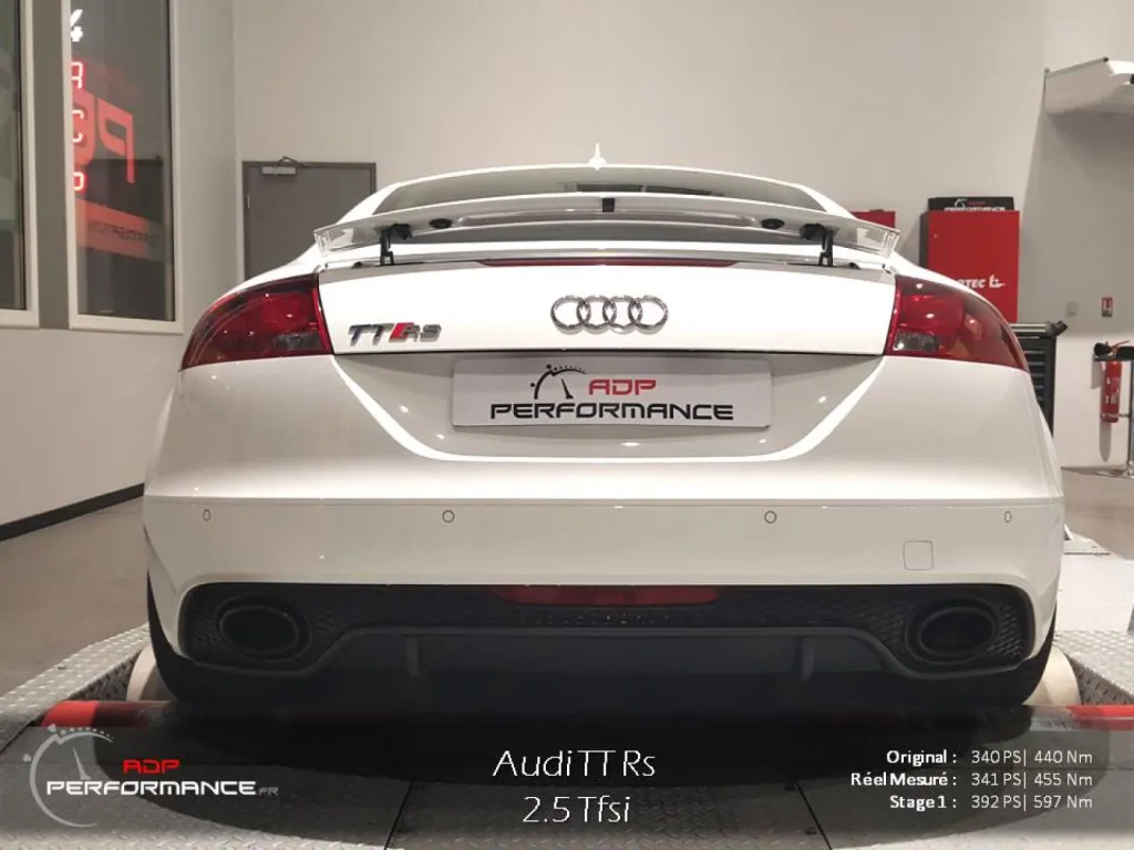 Reprogrammation moteur Audi TT Rs