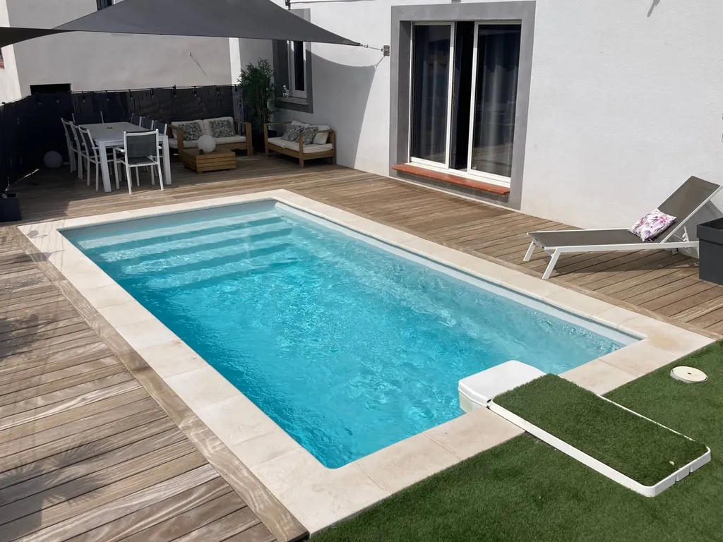 piscine krono avec bloc filtrant