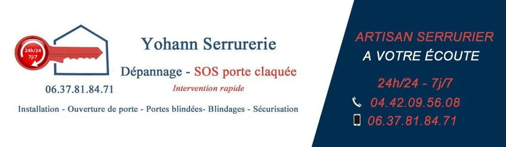 Serrurier Bouches Du Rhône Yohann Serrurerie
