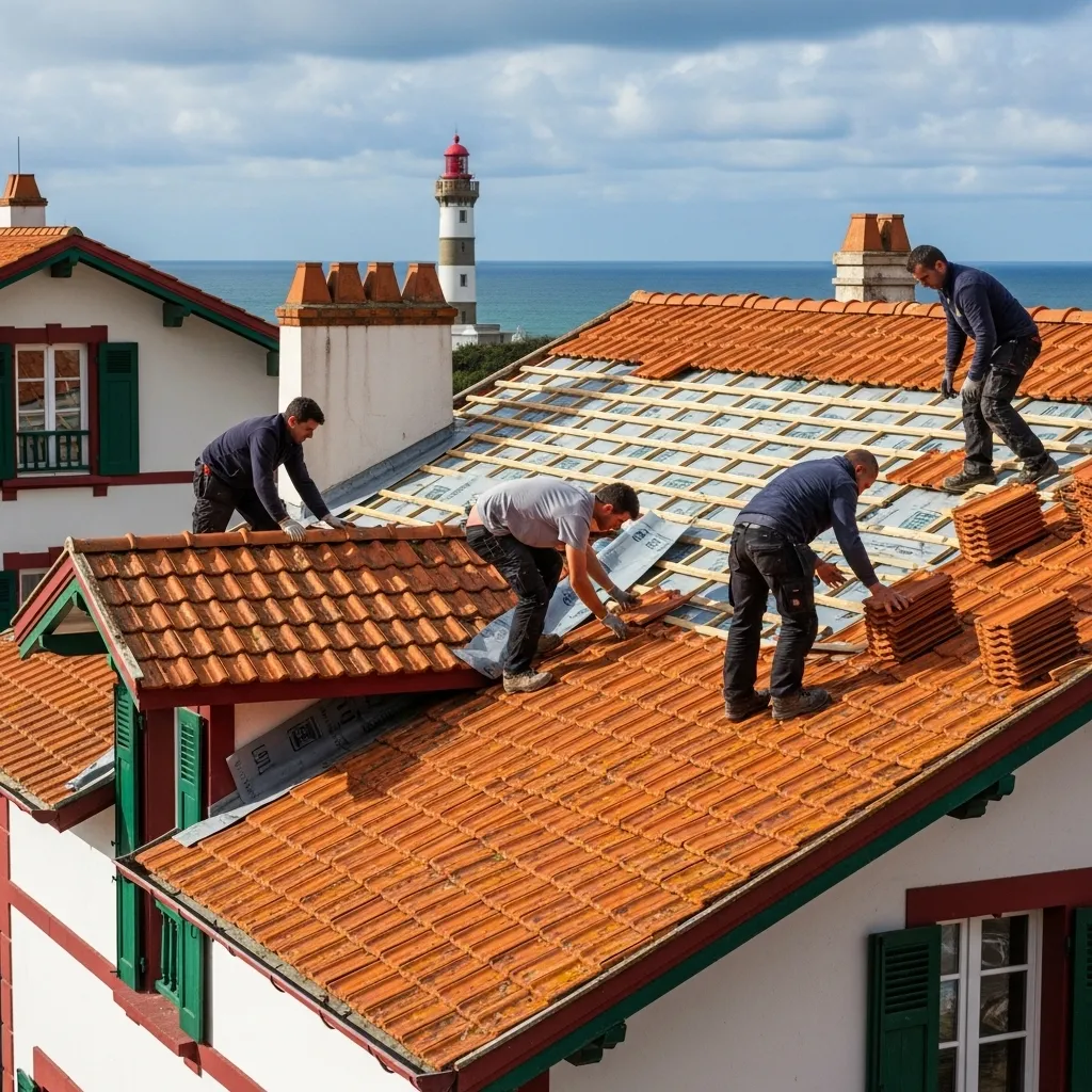 Rénover une couverture ancienne et renforcer l’étanchéité à Biarritz et Pau